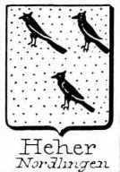 Heher Coat of Arms / Family Crest 1