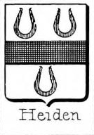 Heiden Coat of Arms / Family Crest 11