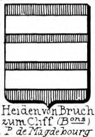 Heiden Coat of Arms / Family Crest 5