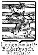 Heiden Coat of Arms / Family Crest 9