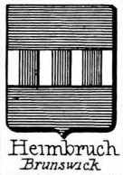 Heimbruch Coat of Arms / Family Crest 0