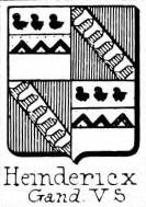Heindericx Coat of Arms / Family Crest 0