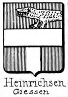 Heinrichsen Coat of Arms / Family Crest 0