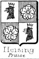 Heising Coat of Arms / Family Crest 0