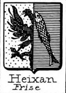 Heixan Coat of Arms / Family Crest 0