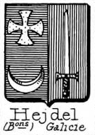 Hejdel Coat of Arms / Family Crest 1
