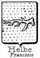 Helbe Coat of Arms / Family Crest 2