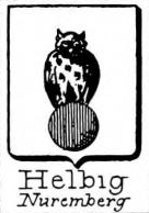 Helbig Coat of Arms / Family Crest 3