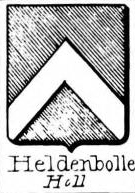 Heldenbolle Coat of Arms / Family Crest 0