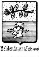 Heldendauer Coat of Arms / Family Crest 0