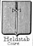 Heldstab Coat of Arms / Family Crest 0