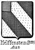 Helffenstein Coat of Arms / Family Crest 0