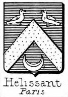 Helissant Coat of Arms / Family Crest 0