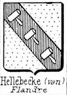 Hellebecke Coat of Arms / Family Crest 0