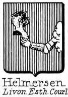 Helmersen Coat of Arms / Family Crest 1