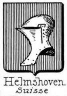 Helmshoven Coat of Arms / Family Crest 0