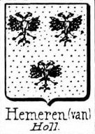 Hemeren Coat of Arms / Family Crest 0