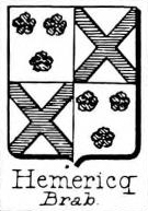Hemericq Coat of Arms / Family Crest 0
