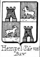 Hempel Coat of Arms / Family Crest 1