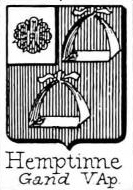 Hemptinne Coat of Arms / Family Crest 0