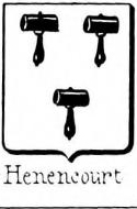 Henencourt Coat of Arms / Family Crest 0