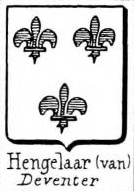 Hengelaar Coat of Arms / Family Crest 0