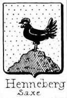 henneberg Coat of Arms / Family Crest 3