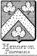 Henneron Coat of Arms / Family Crest 0
