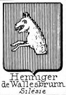 Henniger Coat of Arms / Family Crest 1