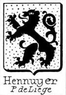 Hennuyer Coat of Arms / Family Crest 0