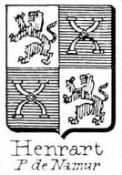 Henrart Coat of Arms / Family Crest 0