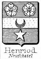Henriod Coat of Arms / Family Crest 1