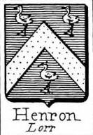 Henron Coat of Arms / Family Crest 0