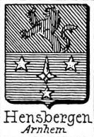 Hensbergen Coat of Arms / Family Crest 0