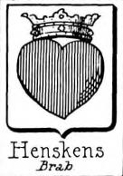 Henskens Coat of Arms / Family Crest 0