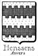 Henssens Coat of Arms / Family Crest 0