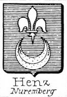Henz Coat of Arms / Family Crest 0