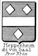 Heppenheim Coat of Arms / Family Crest 1