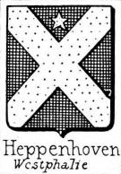 Heppenhoven Coat of Arms / Family Crest 0