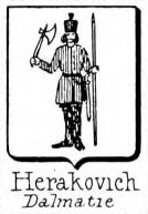 Herakovich Coat of Arms / Family Crest 0
