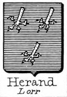 Herand Coat of Arms / Family Crest 0