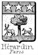 Herardin Coat of Arms / Family Crest 0
