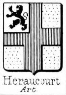 Heraucourt Coat of Arms / Family Crest 0