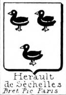 Herault Coat of Arms / Family Crest 4