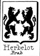 Herbelot Coat of Arms / Family Crest 0