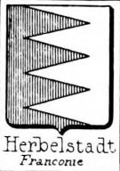 Herbelstadt Coat of Arms / Family Crest 0