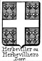 Herbeviller Coat of Arms / Family Crest 0