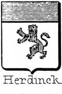 Herdinck Coat of Arms / Family Crest 1