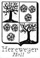 Hereweyer Coat of Arms / Family Crest 0