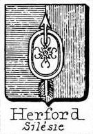 Herford Coat of Arms / Family Crest 1